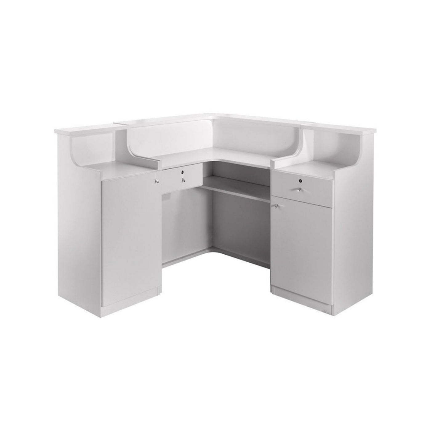 Salon Ambience Smart Italian Reception Desk w/ LED Light  -  RD216