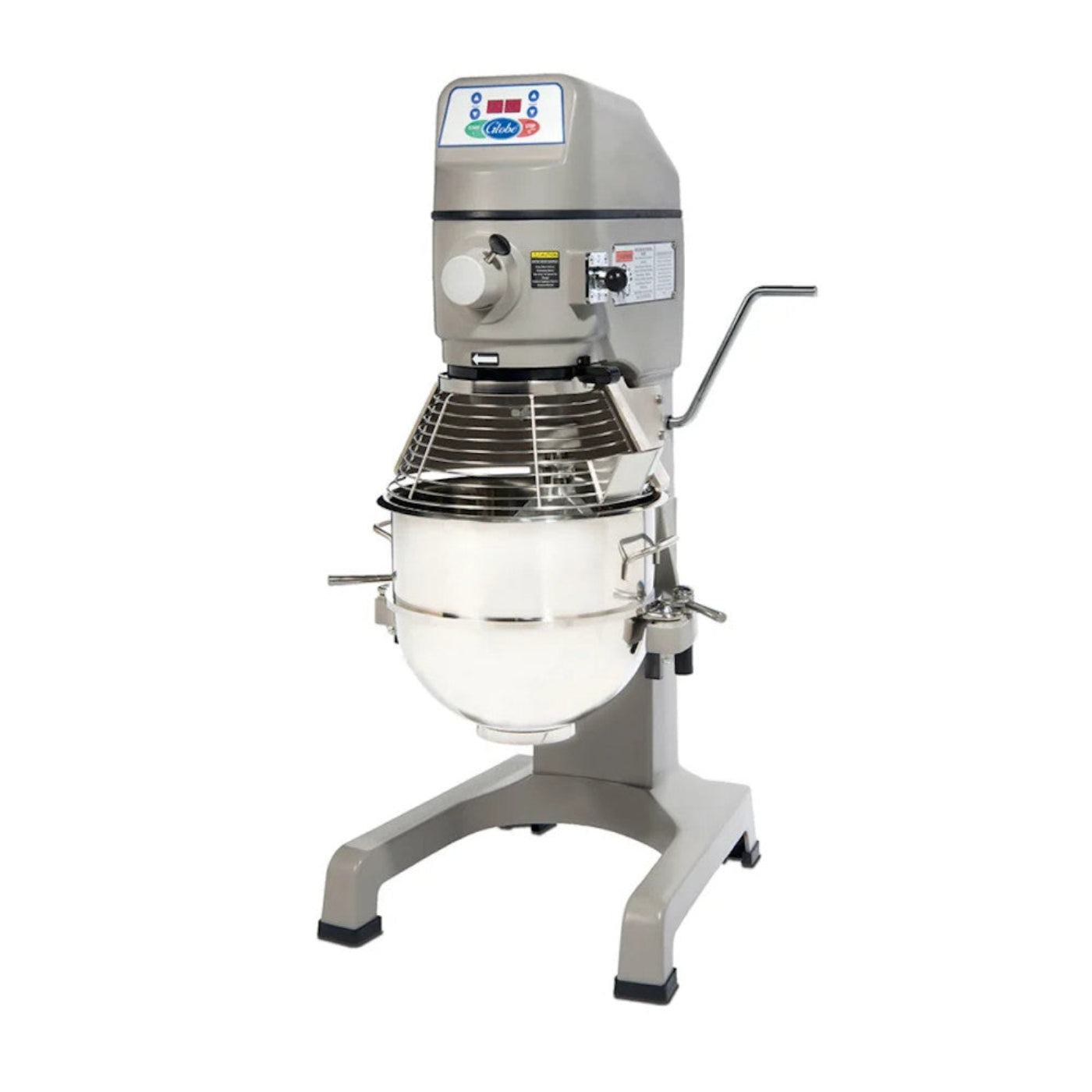Globe SP30 Gear Driven 30 Qt. Commercial Planetary Floor Mixer - 115V, 1 HP - GLSP30