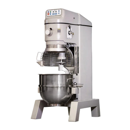 Globe Gear Driven 60 Qt. Commercial Planetary Floor Pizza Mixer - 3 HP - GLSP62P