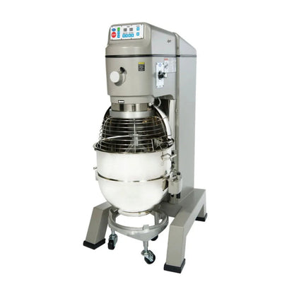 Globe Gear Driven 80 Qt. Commercial Planetary Floor Mixer - 208V, 3 HP - GLSP80PL