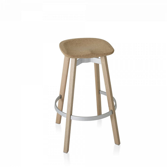 Emeco Su By Nano Barstool - SU 30 WOOD CKS