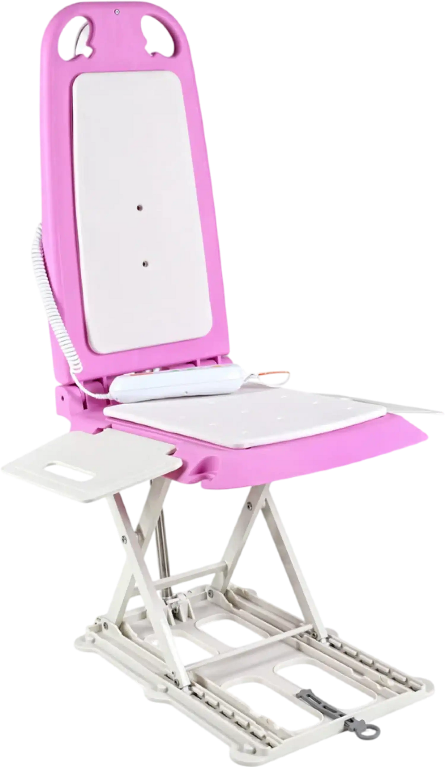 Super Handy GUT197 GoRise LT Floor and Bath Lift 330 Lbs Capacity Pink Edition New - GUT197