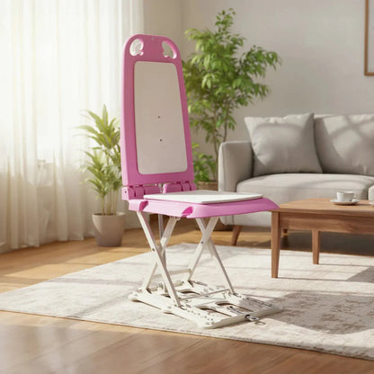 Super Handy GUT197 GoRise LT Floor and Bath Lift 330 Lbs Capacity Pink Edition New - GUT197