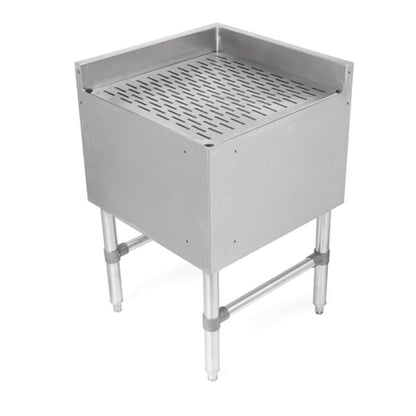 John Boos UBDB-2121-90-IC Underbar Corner Drain Board - JBUBDB212190IC