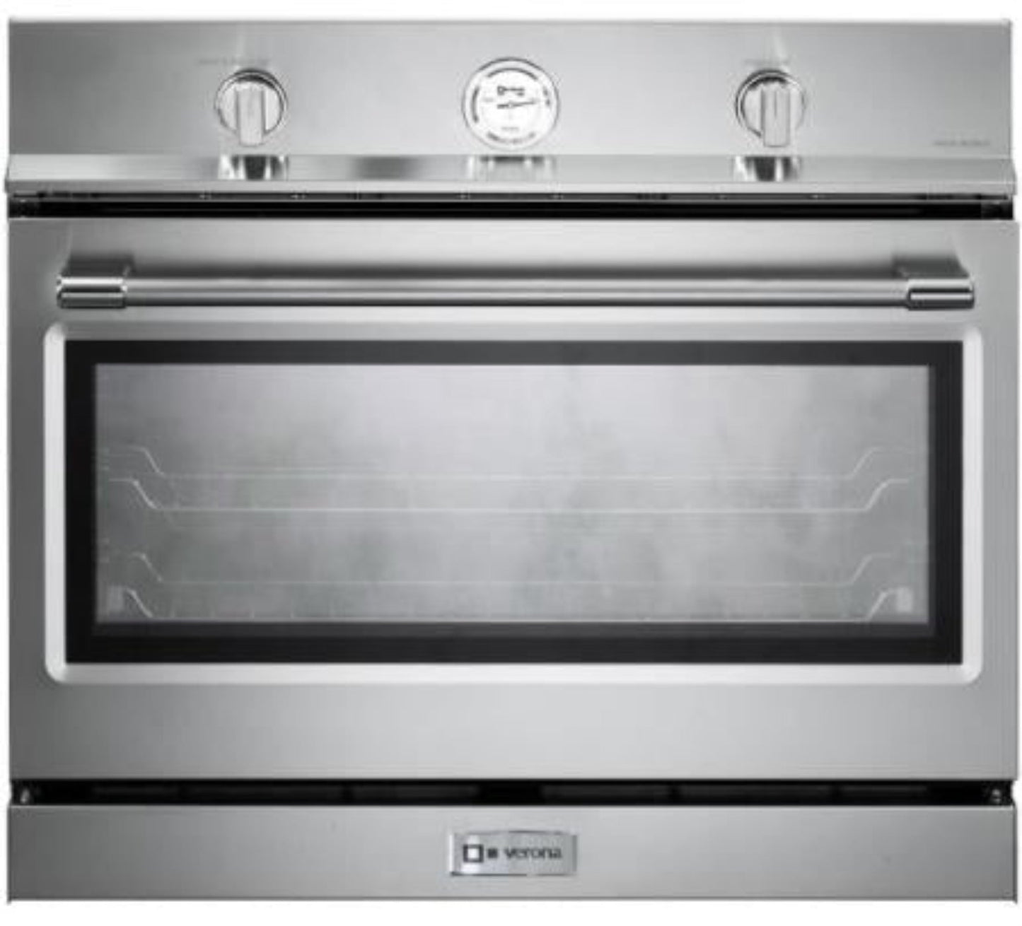 Verona - 30 Inch Built-In Single Gas Wall Oven with 3.5 cu ft Capacity - VEBIG30NSS