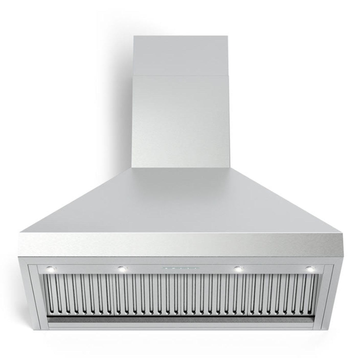 Verona - 48" Designer Chimney Wall Hood- 1200 CFM - 4 Speeds - VECHW48GSS