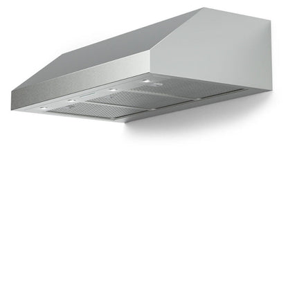 Verona - 36" Designer Low Profile Hood, Wall-mount - 600 CFM - 4 Speeds - VELP3610GSS