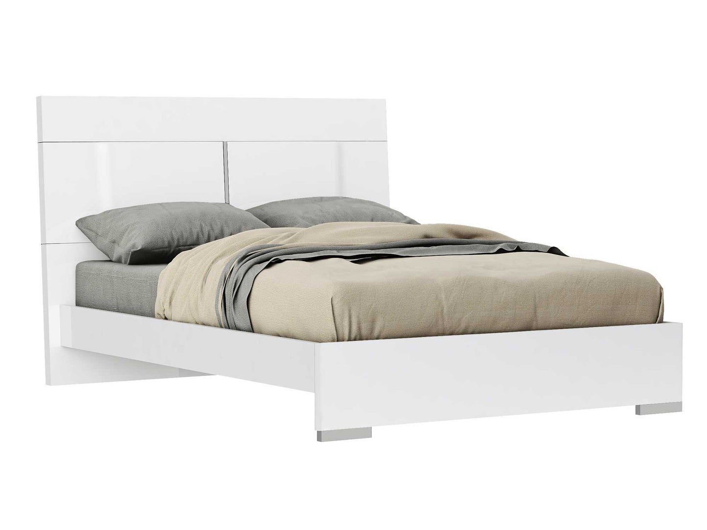 Whiteline Mod - Kimberly Queen Bed - BQ1617