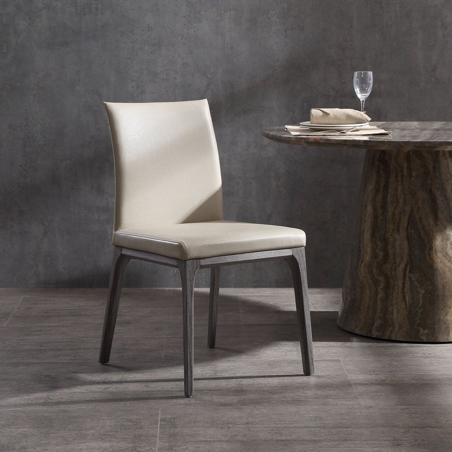 Whiteline Mods - Stella Dining Chair DC1454 - DC1454-GRY/TAU