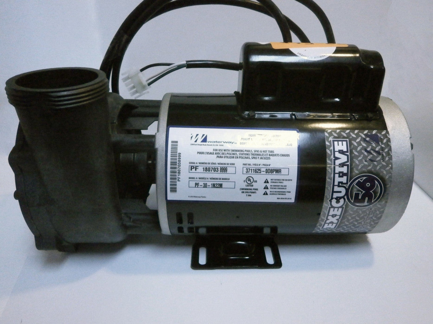 MASTER SPAS Pump, 12A 1SP LX 230V 56FR - x320564